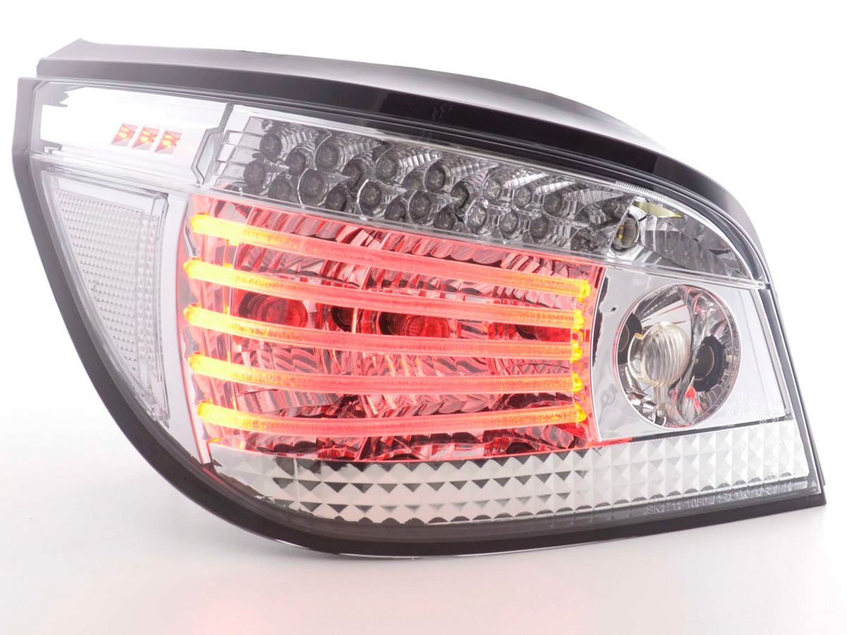 LED Rückleuchten Set BMW 5er Limousine Typ E60 04-07 chrom LED Rückleuchten Set BMW 5er Limousine Typ E60 04-07 chrom